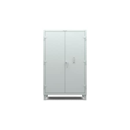 Strong Hold 14 ga. Industrial Cabinet with Single Door 30 inW x 24 inD x 75 inH 2.66-1D-243-L